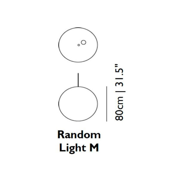 Подвесной светильник RANDOM LIGHT M 9