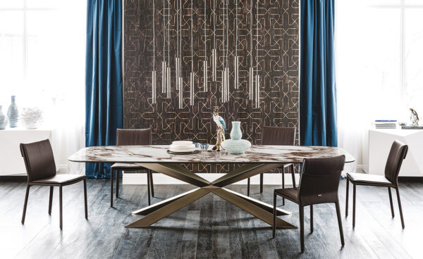 Обеденный стол spyder keramik 2