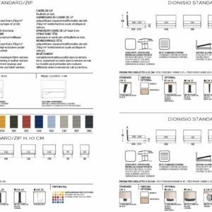 Кровать DIONISIO STANDARD 7