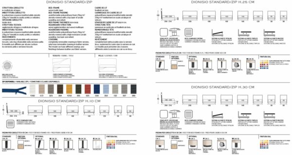 Кровать DIONISIO STANDARD 7