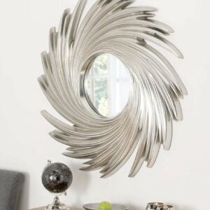 Зеркало SWIRL SILVER 2