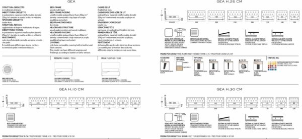 Кровать GEA 2