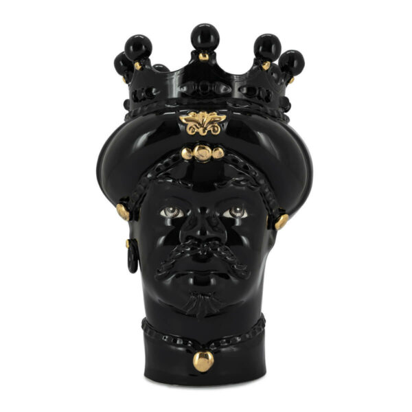 Ваза MORO MAN ALL BLACK 1