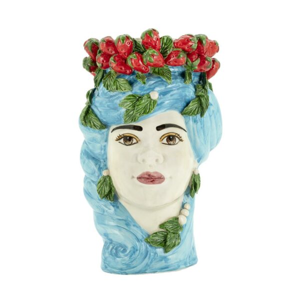 Ваза STRAWBERRIES HEAD LADY 2