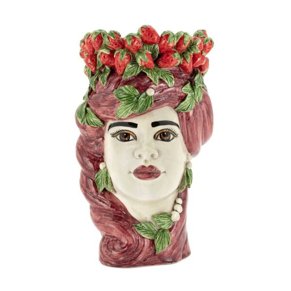 Ваза STRAWBERRIES HEAD LADY 3