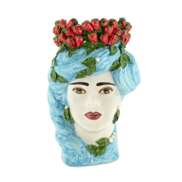 Ваза STRAWBERRIES HEAD LADY BIG 2