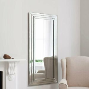 Зеркало в серебрянной раме ARDECO 205*110см