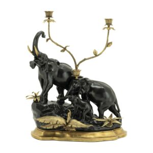 Подсвечник ATLANTA ELEPHANTS 3