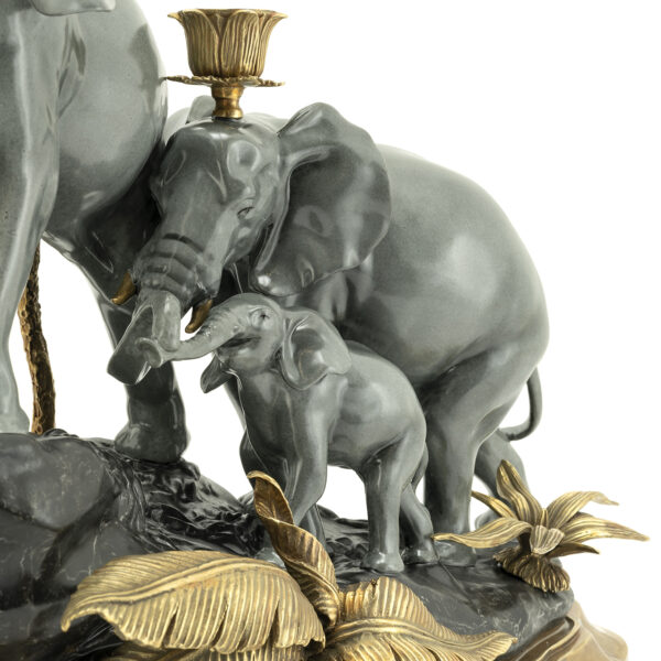 Подсвечник ATLANTA ELEPHANTS 5