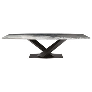 Обеденный стол Stratos crystalart 5