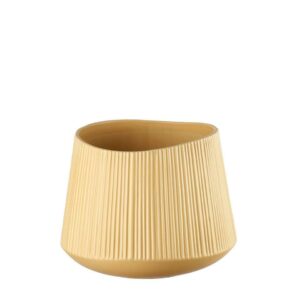 Ваза ROUGH YELLOW CREAM 1