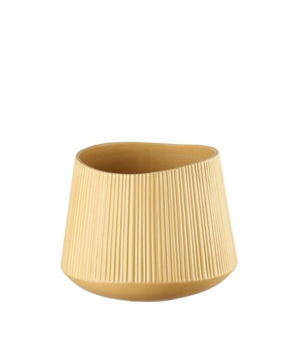 Ваза ROUGH YELLOW CREAM 1