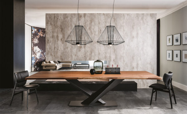 Обеденный стол stratos wood 10