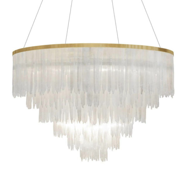 Люстра SELEN BRASS ROUND 1