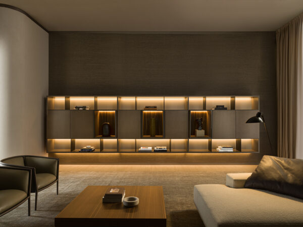 Модульный книжный шкаф 505 UP 1