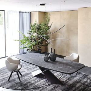 Обеденный стол Tyron Keramik Premium 240cm Alabastro 7