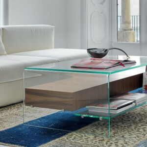 Кофейный столик BRIDGE WITH DRAWER AND SHELF 2