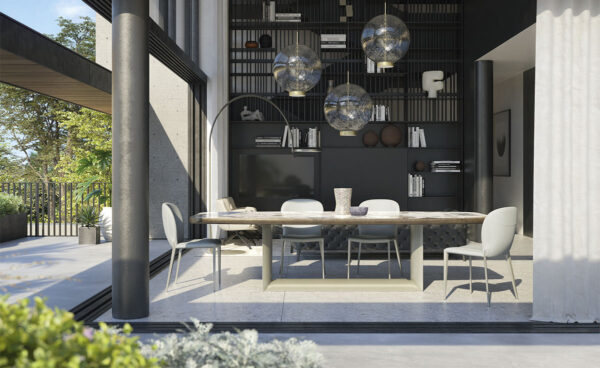 Обеденный стол dragon keramik premium 11