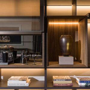 Модульный книжный шкаф 505 UP 4