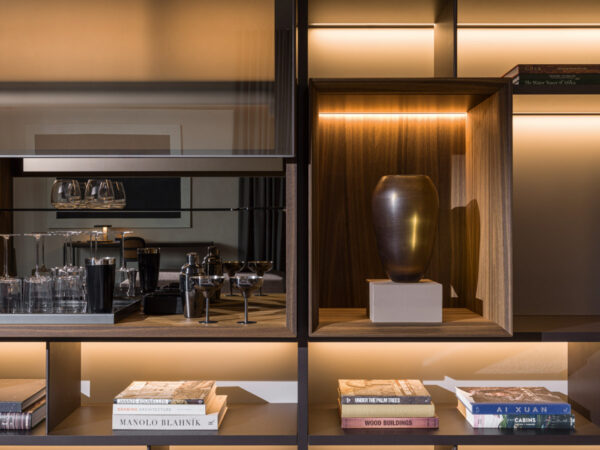 Модульный книжный шкаф 505 UP 4