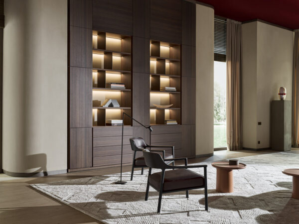 Модульный книжный шкаф 505 UP 14