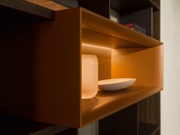 Модульный книжный шкаф 505 UP 6