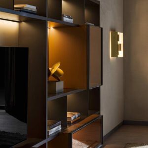 Модульный книжный шкаф 505 UP 10