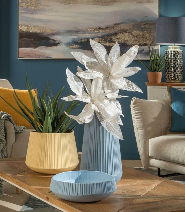 Ваза ROUGH BLUE 3