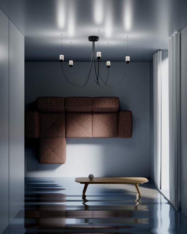 Подвесной светильник GRAVITY 5 BLACK 7