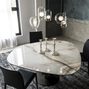 Обеденный стол skyline keramik round 3