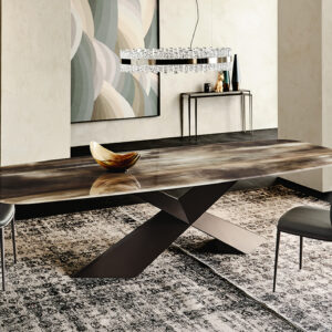 Обеденный стол Tyron Crystalart 5