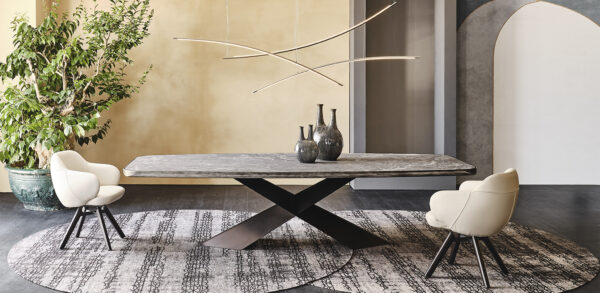 Обеденный стол Tyron Keramik Premium 200cm calacatta 3