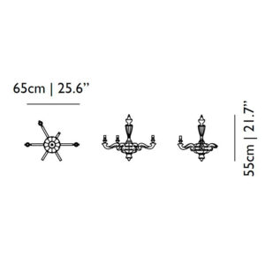 Люстра SMOKE CHANDELIER 7