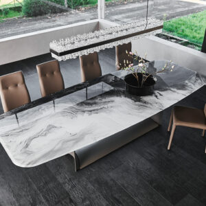 Обеденный стол dragon crystalart 3