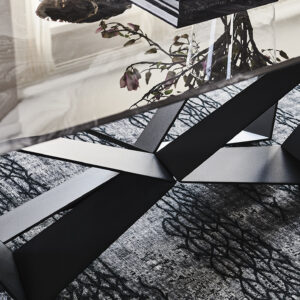 Обеденный стол Skorpio crystalart 5