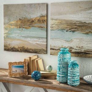 Ваза WAX BLUE. HIGH 2