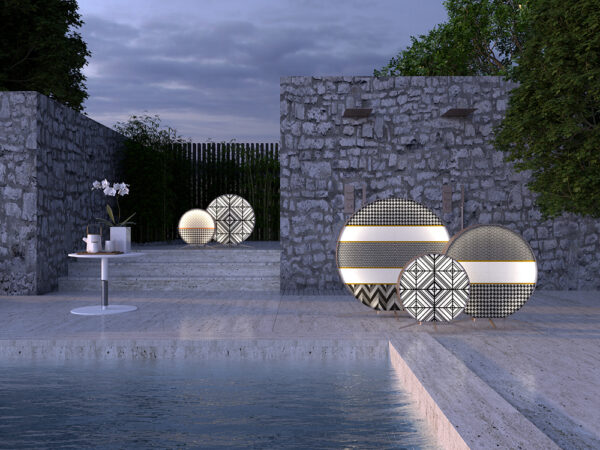 Торшер BABU TEXTILE 2