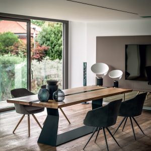 Стол BEDROCK PLANK C RESIN 2