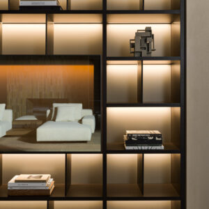 Модульный книжный шкаф 505 UP 12