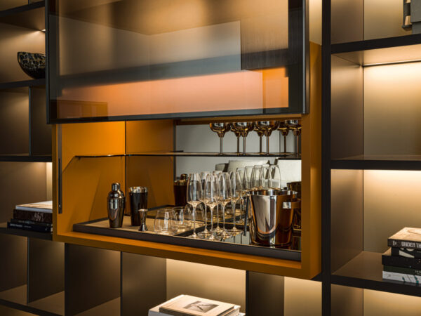 Модульный книжный шкаф 505 UP 7