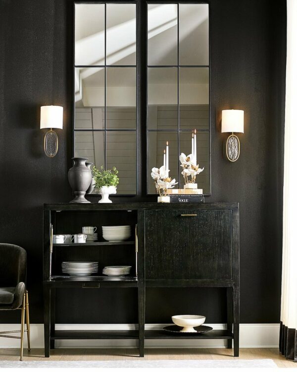 Зеркало BREWSTER-BLACK 3