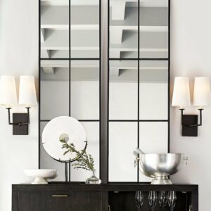 Зеркало BREWSTER-BLACK 1