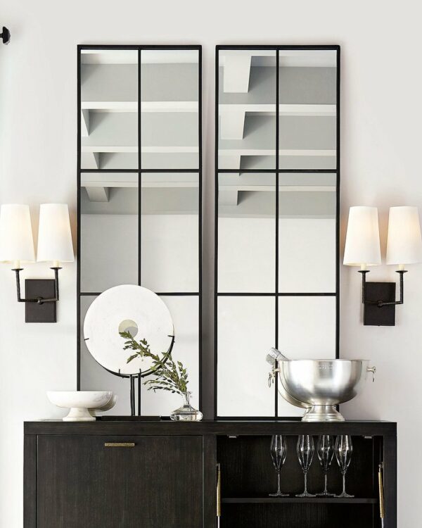 Зеркало BREWSTER-BLACK 1