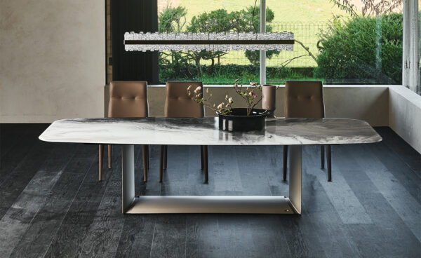 Обеденный стол dragon crystalart 2