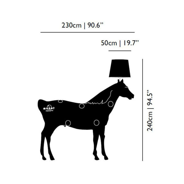 Торшер HORSE 7