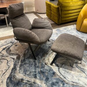 Кресло Jupiter Lite с пуфом 2