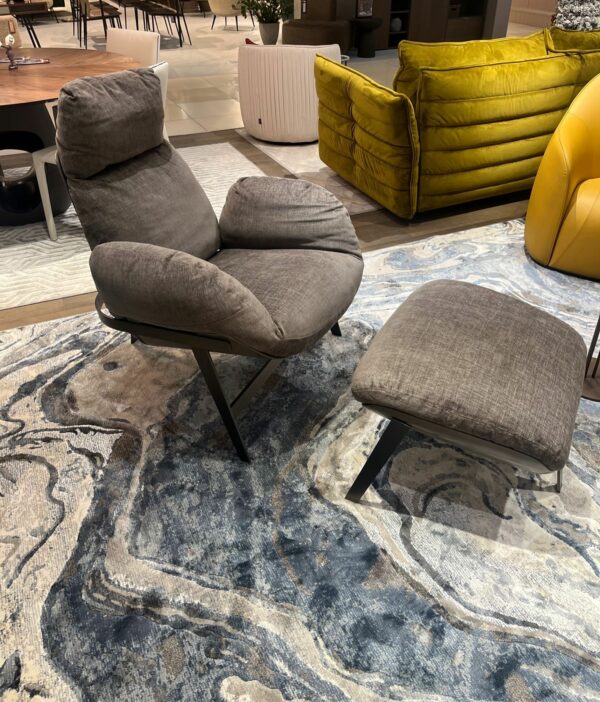 Кресло Jupiter Lite с пуфом 2