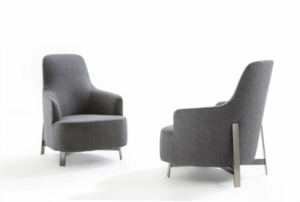 Кресло COPINE BERGERE STEEL 1