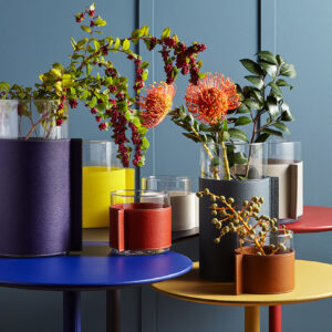 Коллекция ваз LEATHER POT 14