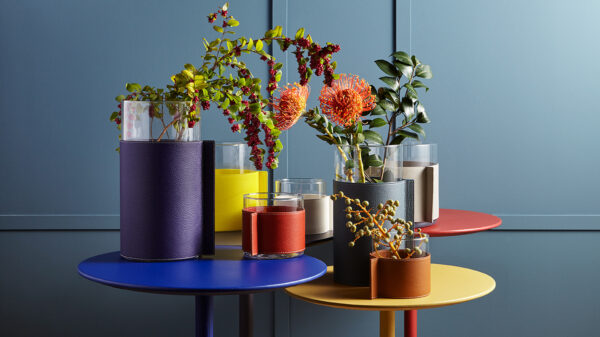 Коллекция ваз LEATHER POT 14